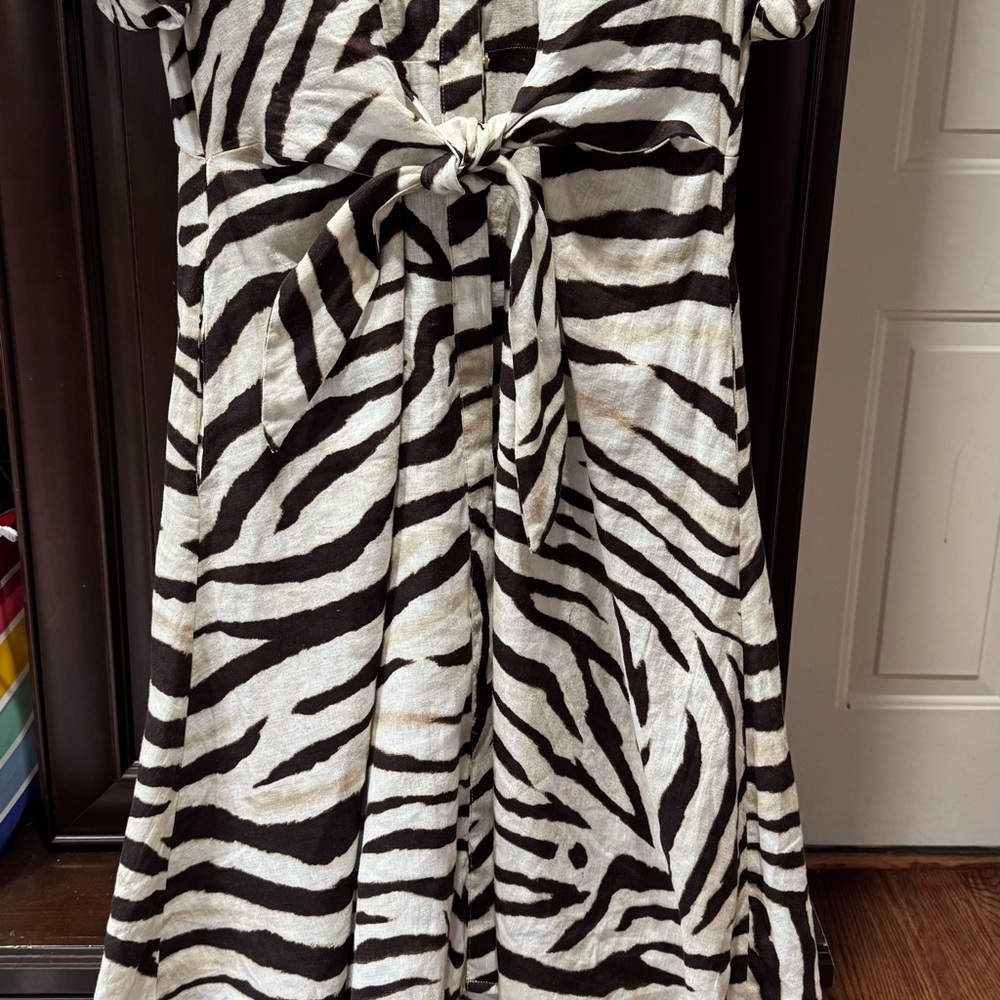 Ralph Lauren Zebra Print Size 12 Dress - Picture 6 of 6